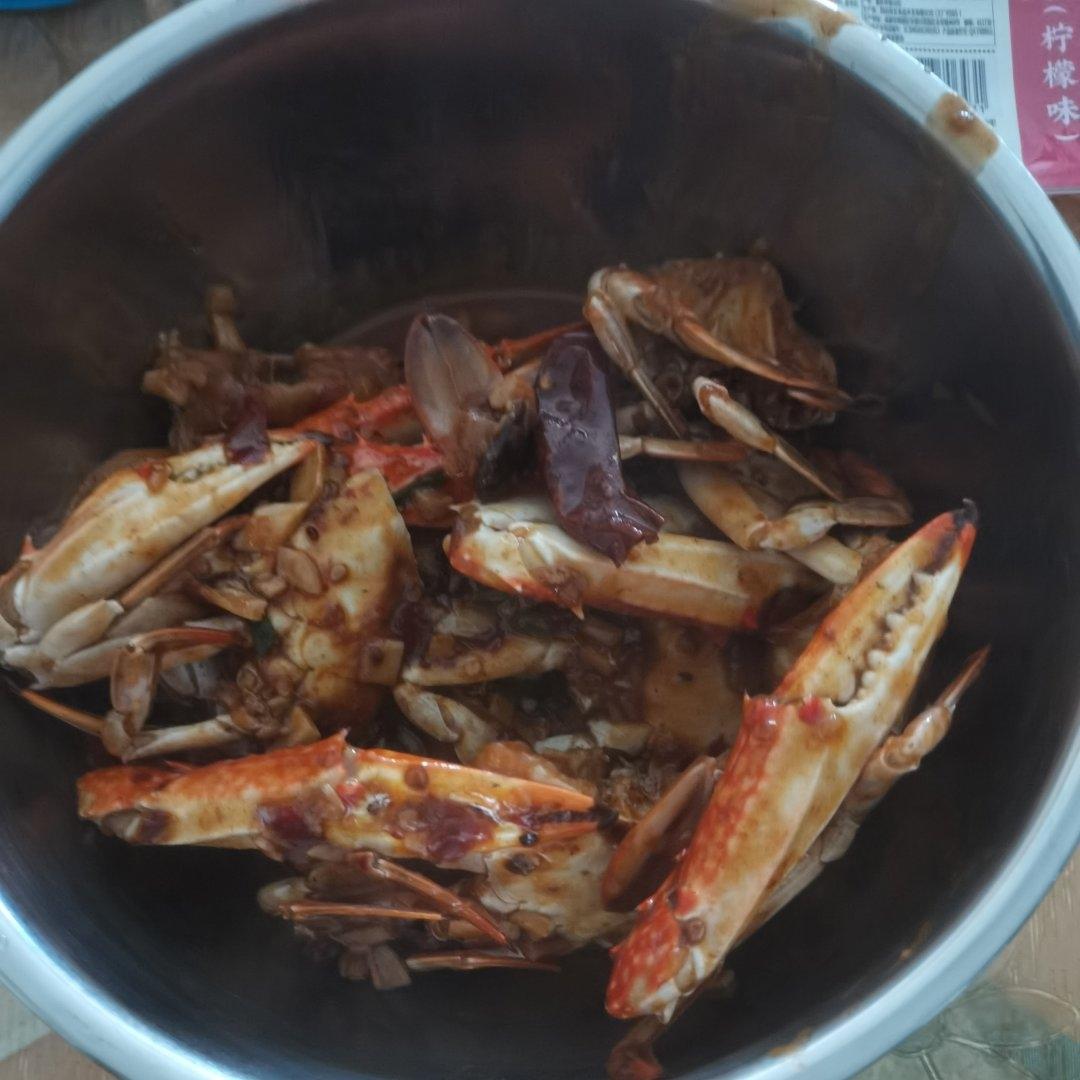 蒜香梭子蟹