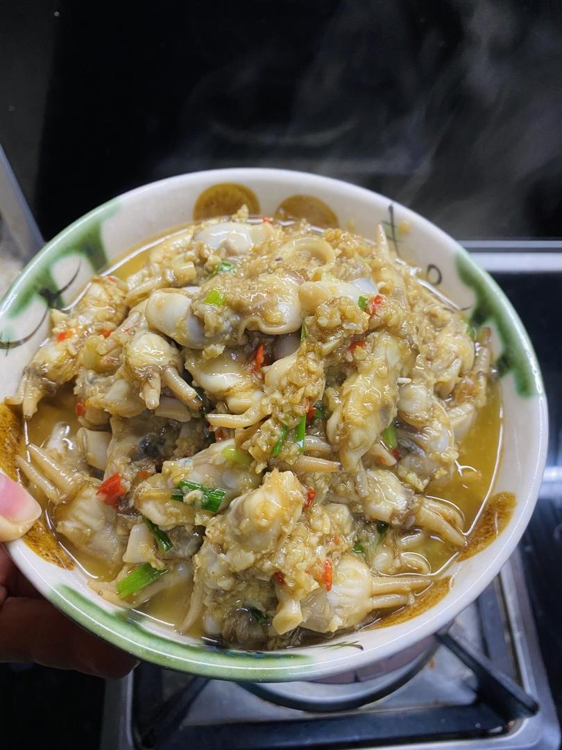 巨好吃---蒜蓉蛏子肉