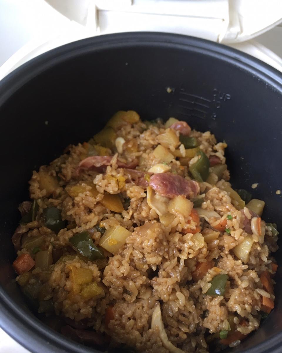 土豆焖饭（电饭锅版）