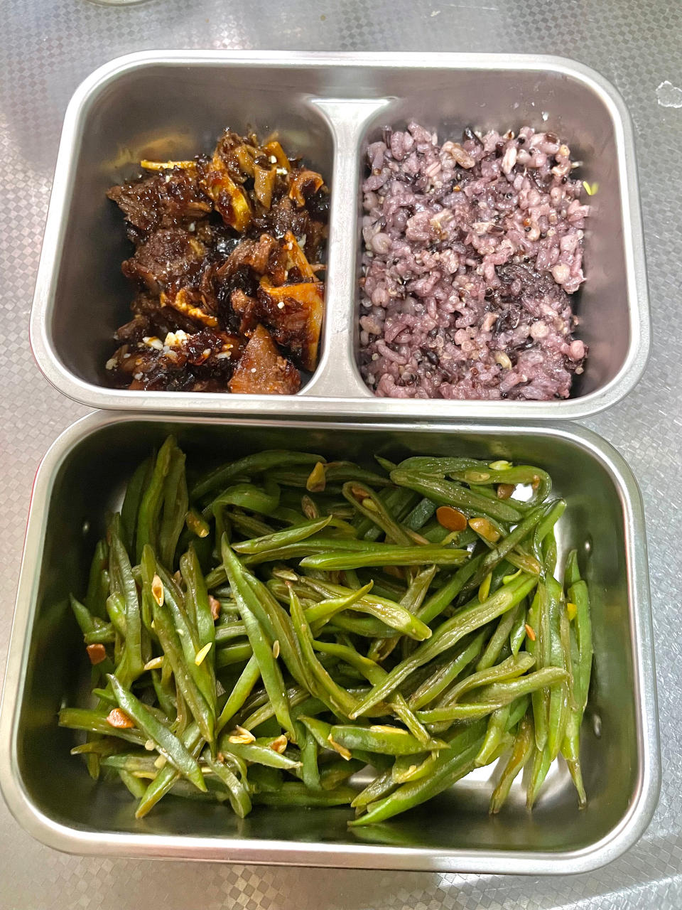 酱爆豆角丝|马克西姆不粘锅