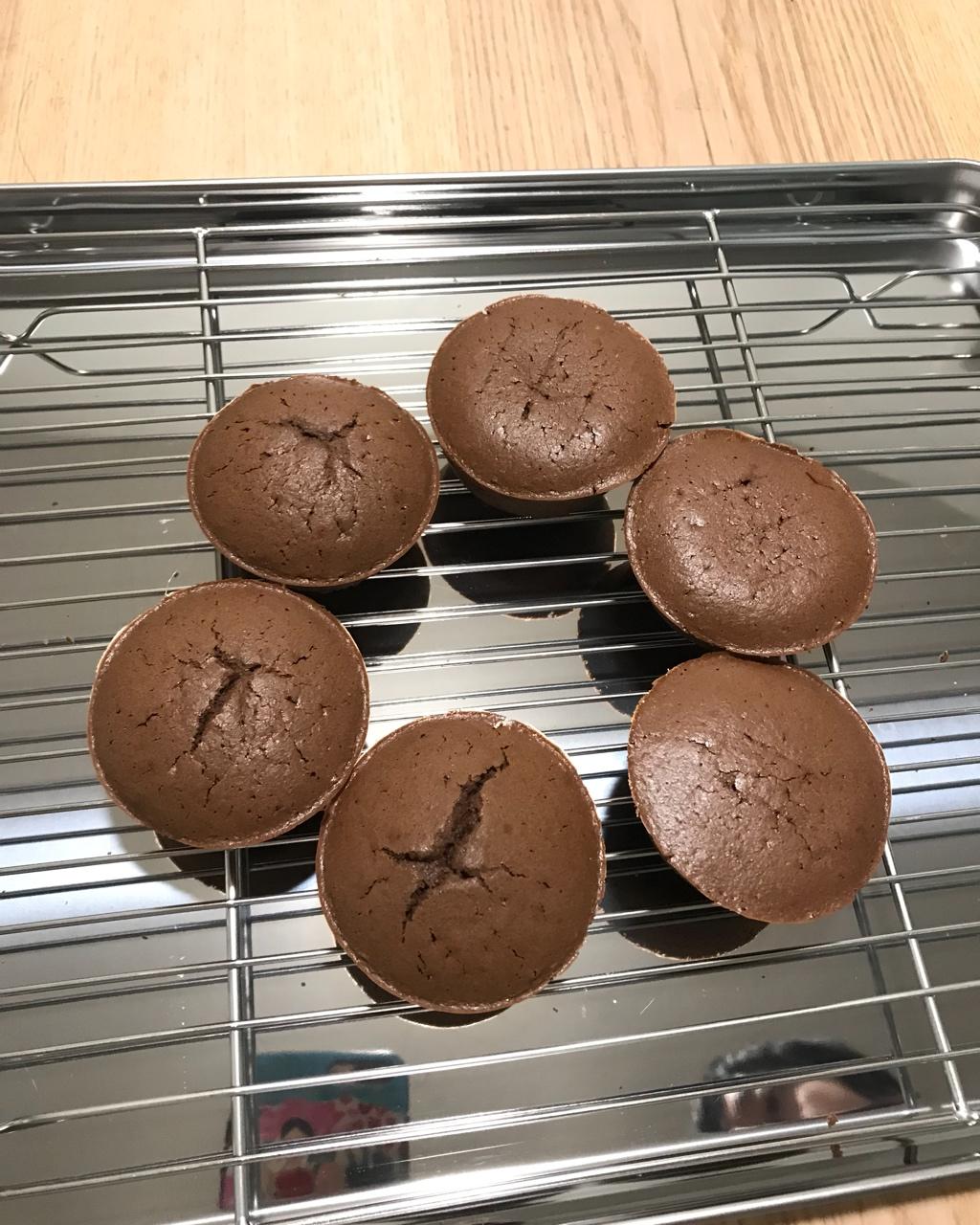 巧克力海绵杯子蛋糕