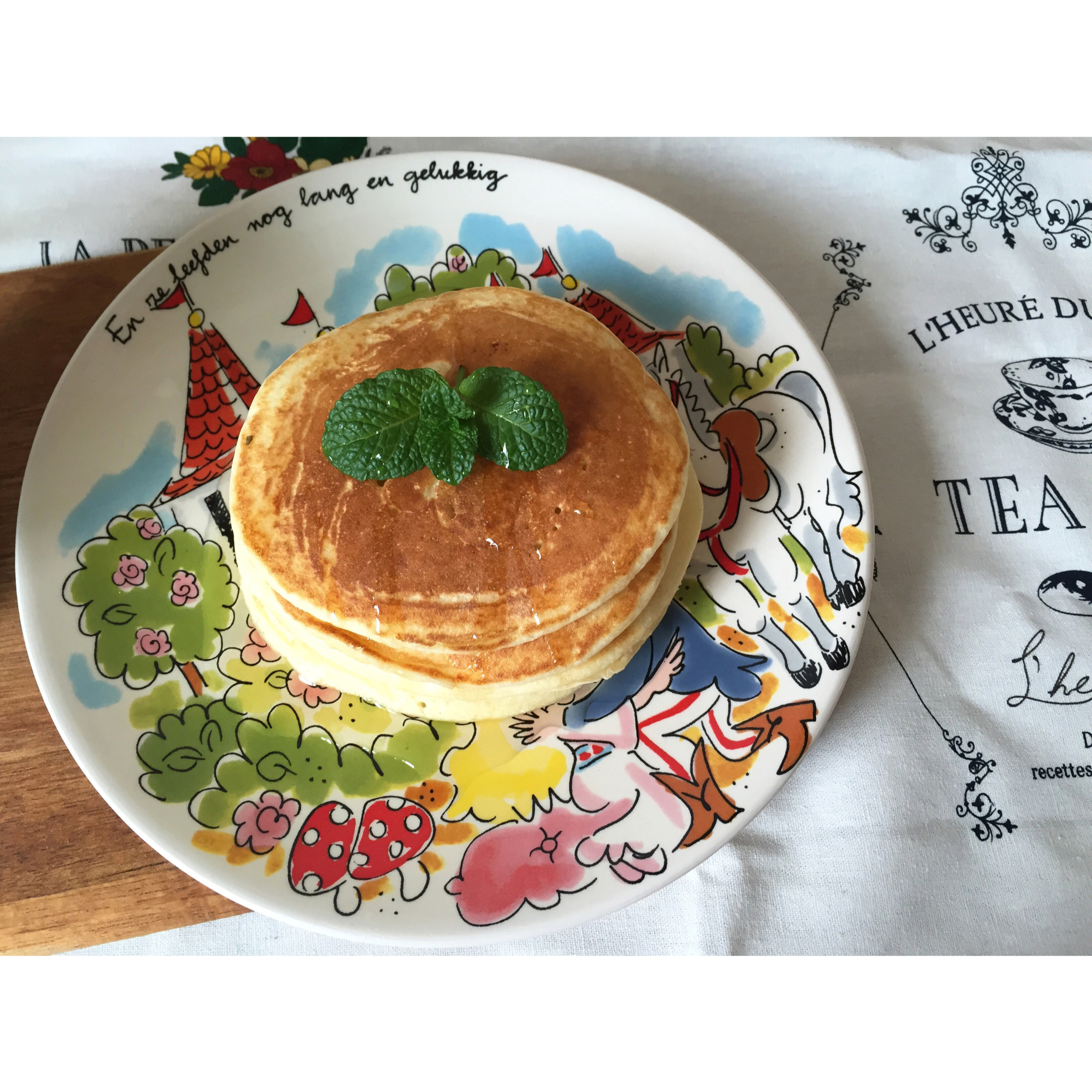 超级简单pancake【无黄油健康版】