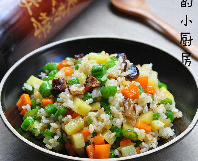 杂蔬炒饭——健康素食的做法