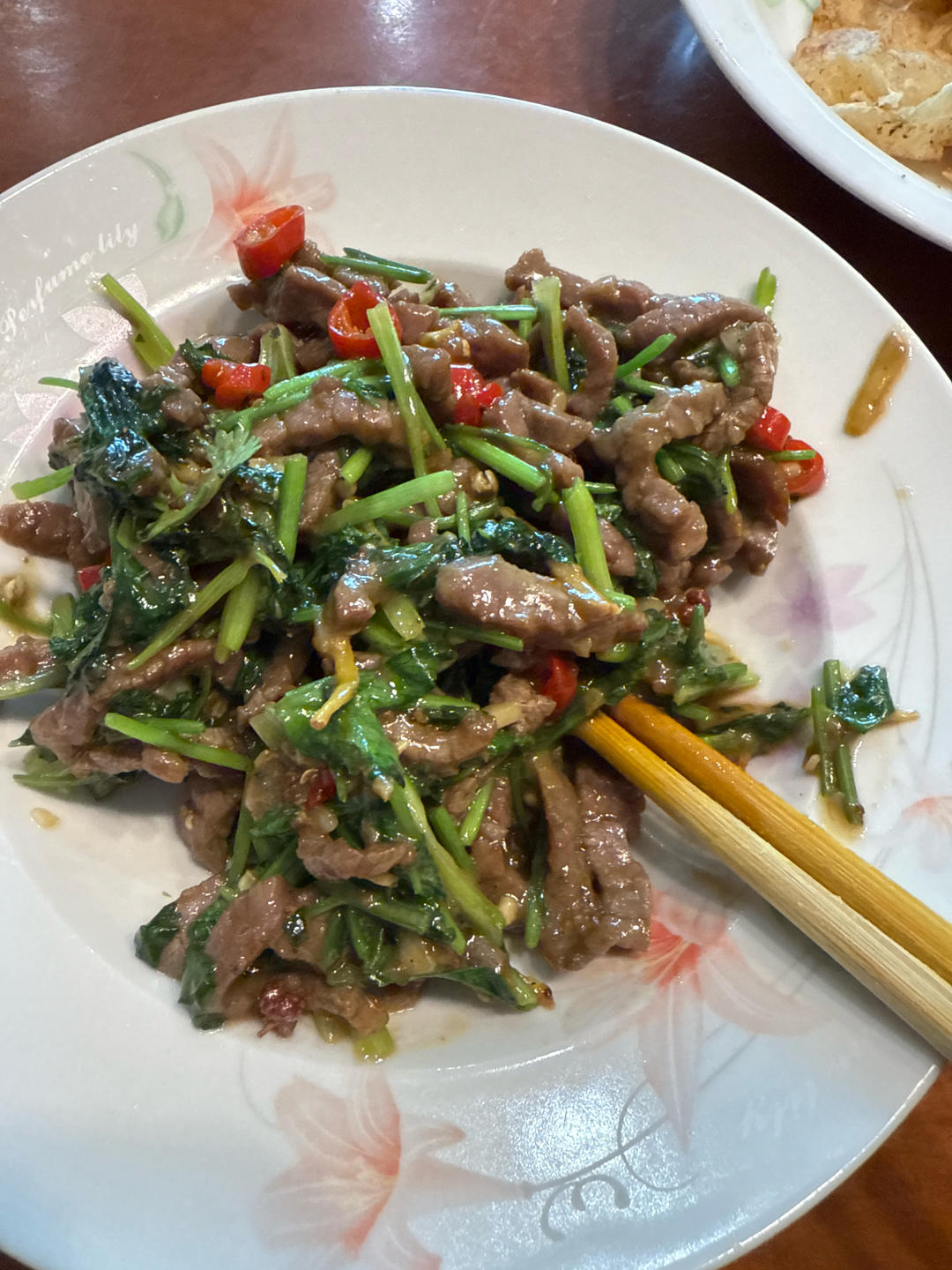 香菜牛肉