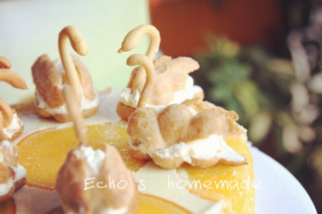 优雅的天鹅泡芙--简单易学