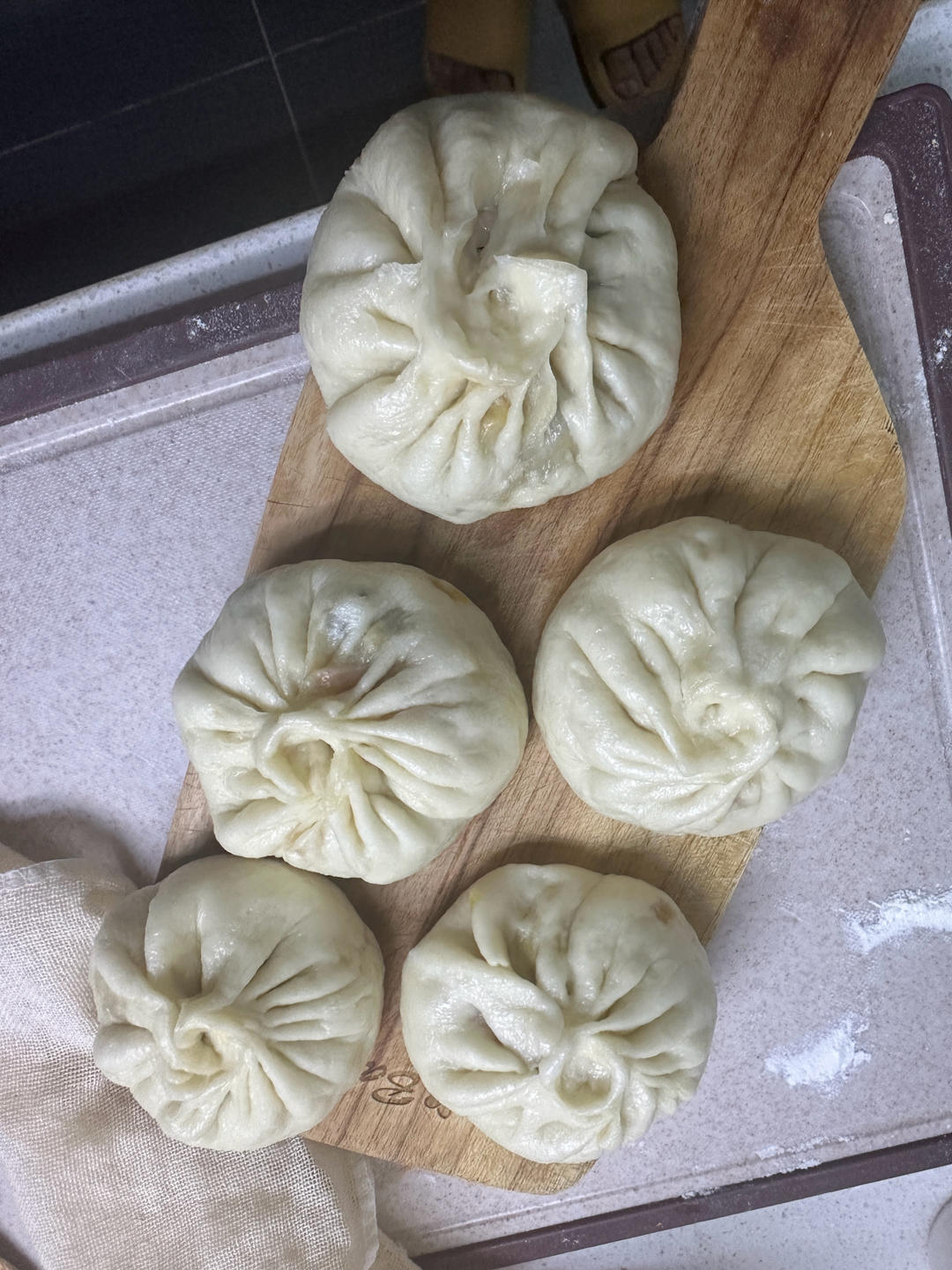 ♨️包子好吃的密码💯给肉都不换的胡萝卜木耳鸡蛋素馅包子