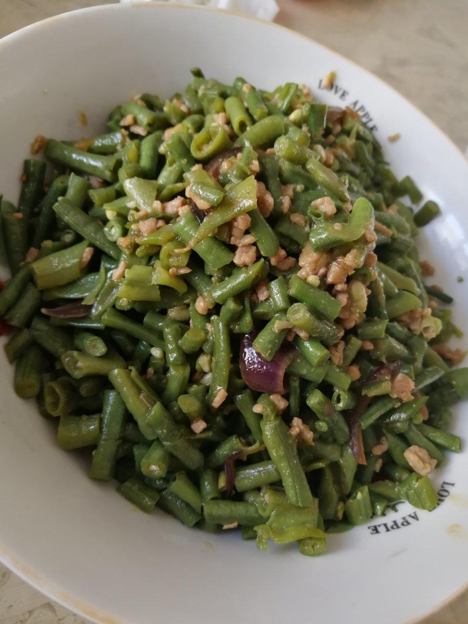 肉沫豆角