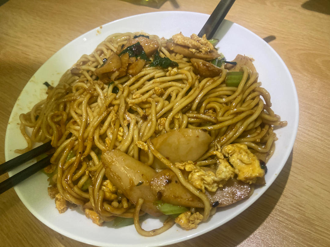 🍜最简单最好吃的家常炒面