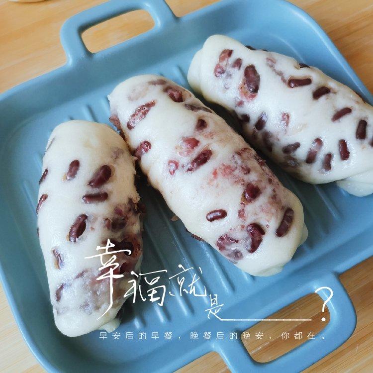 奶香红豆馒头卷（一次性发酵）