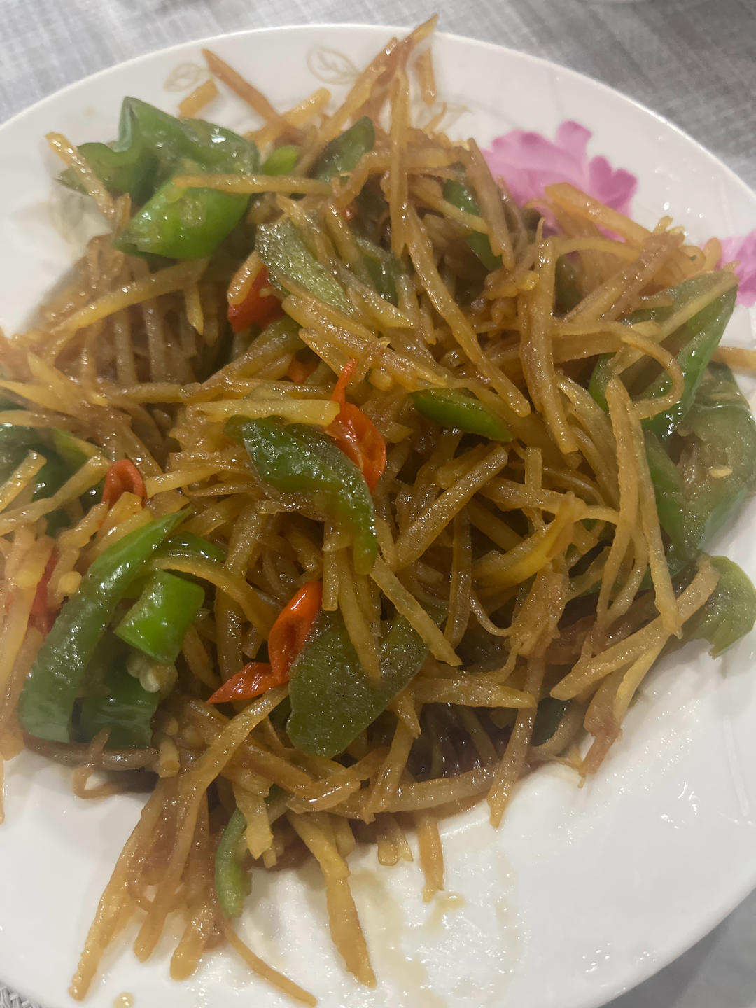 酸辣土豆丝的家常做法 超级下饭