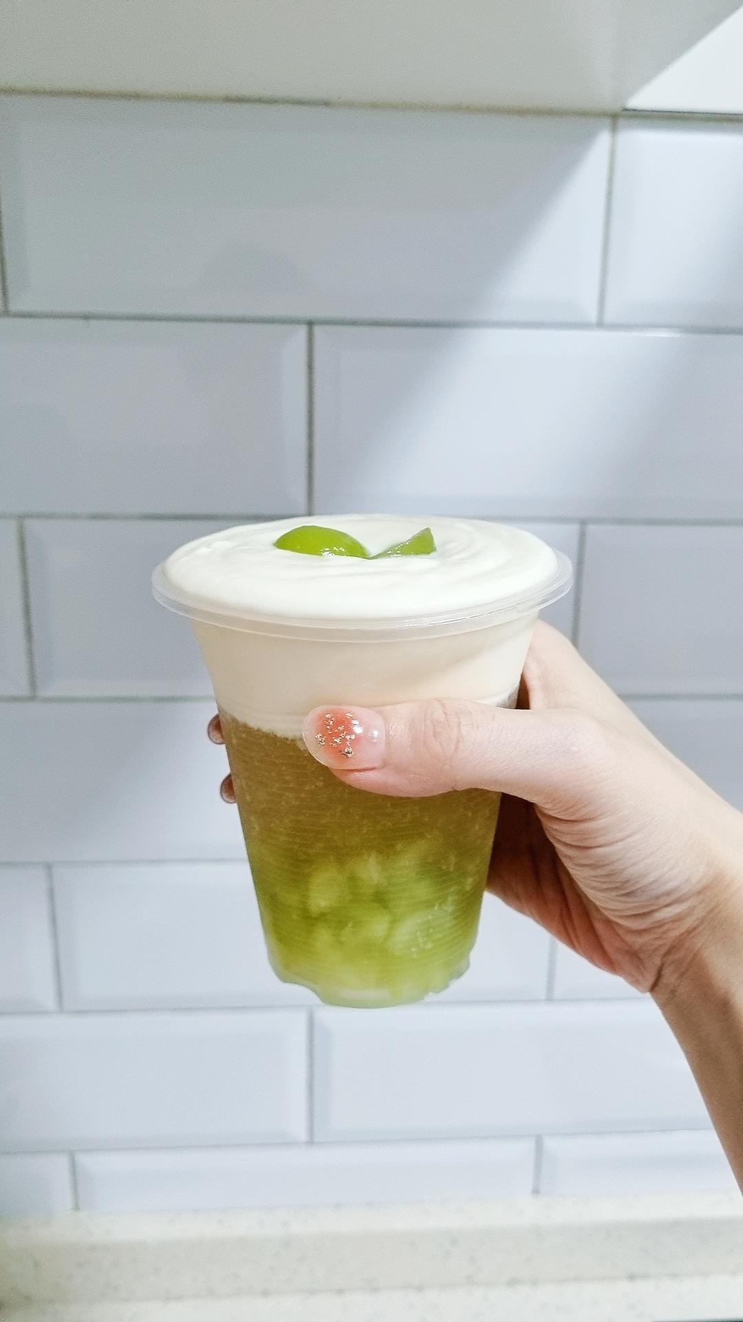 解锁喜茶芝士奶盖