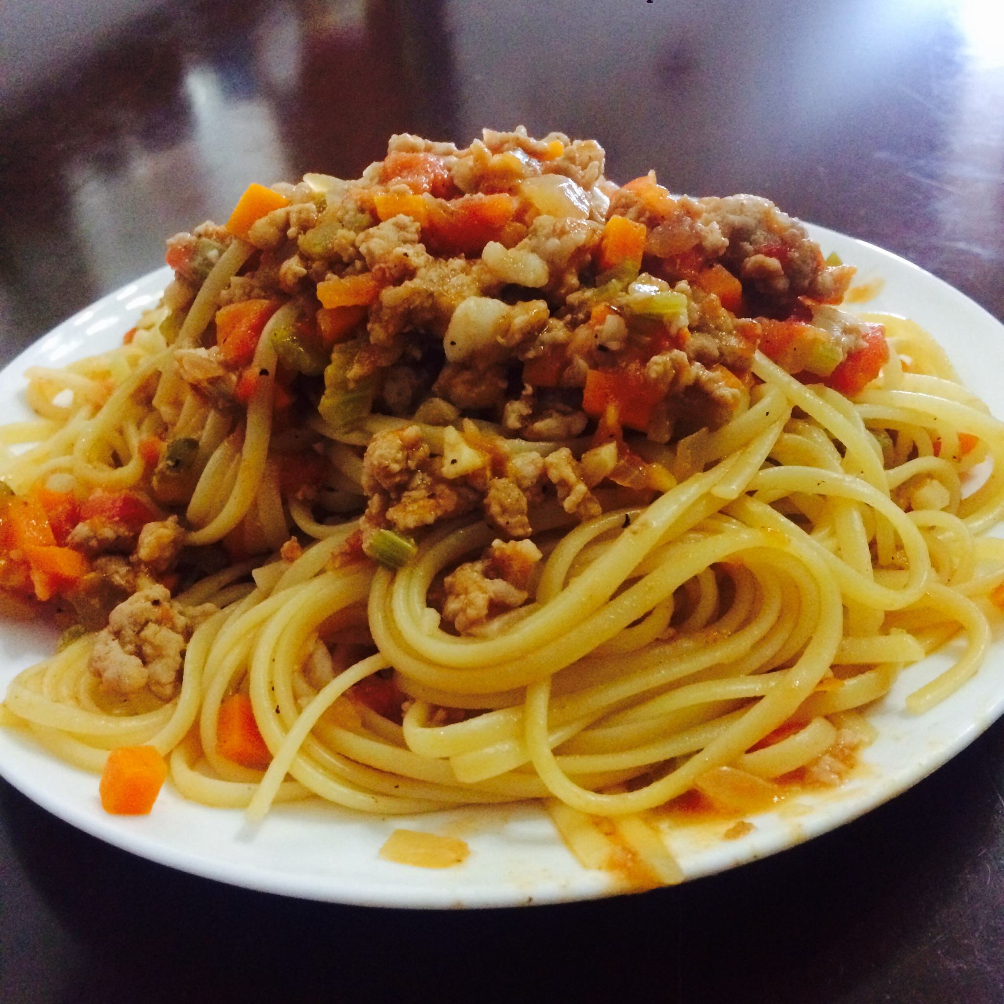 番茄肉酱意大利面