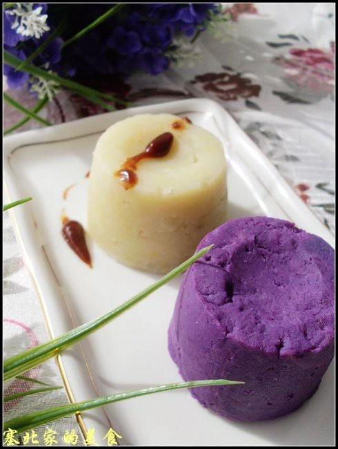 紫薯土豆泥的做法