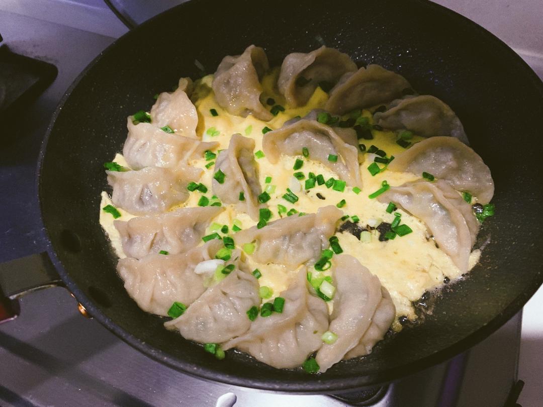 懒人快手抱蛋煎饺