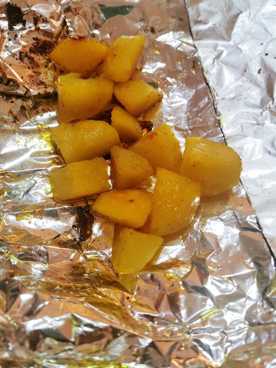 烤土豆原来那么好吃