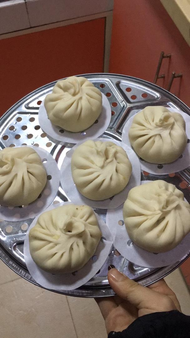家传炒肉粉条馅包子