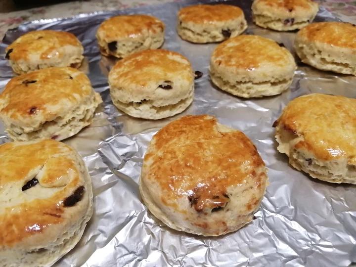 完美裂纹～百分百成功的超好吃奶香司康（禁止搬运）