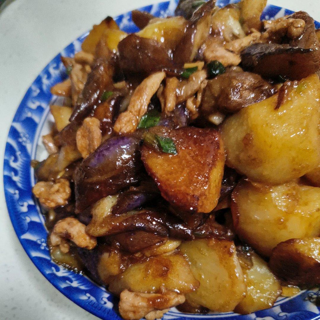 土豆烧茄子