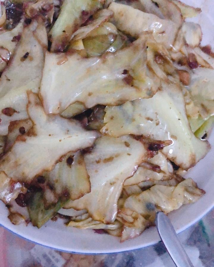 简易版爆炒甘蓝