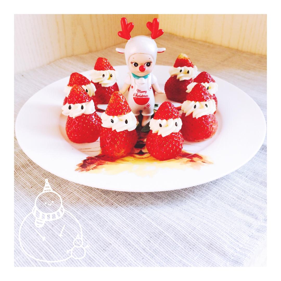 草莓圣诞老人、圣诞雪人