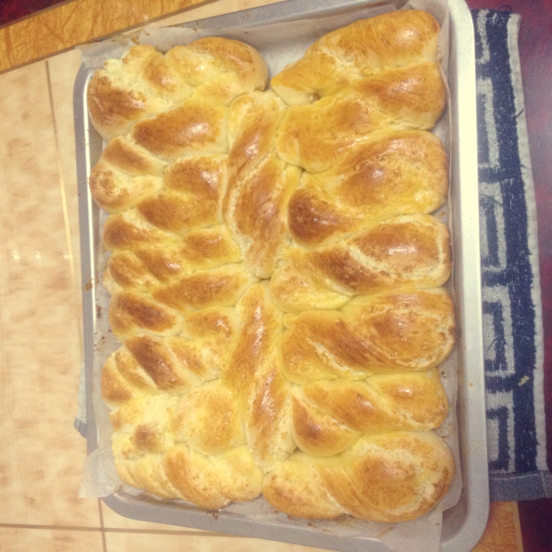 零基础造型-椰蓉小排包 #皮黑森林#