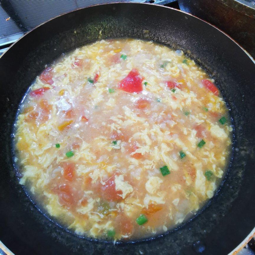 简单早餐-疙瘩汤
