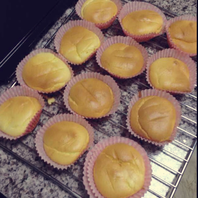 乳酪戚风小蛋糕