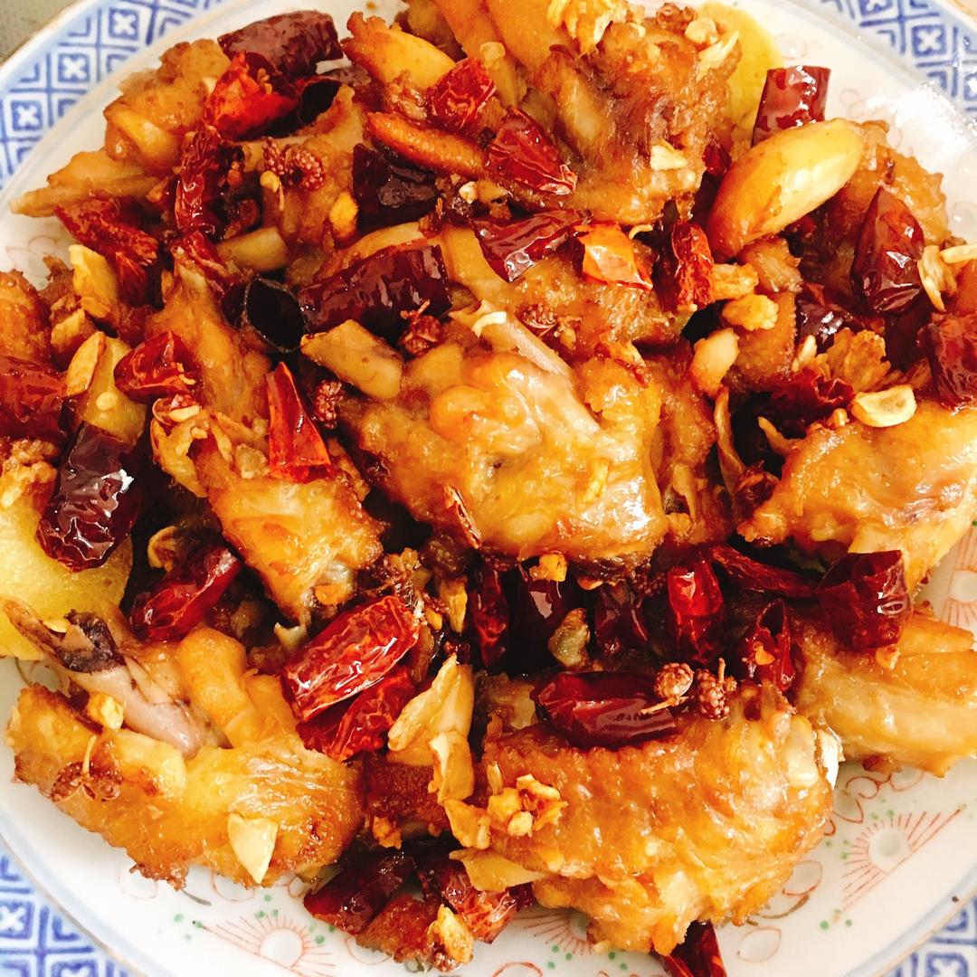 有个吃货老公80做的香辣鸡翅