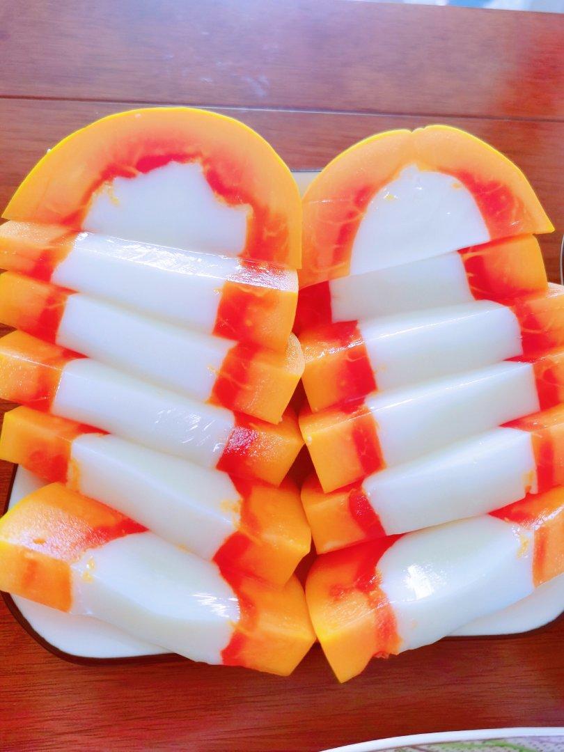 木瓜椰奶冻