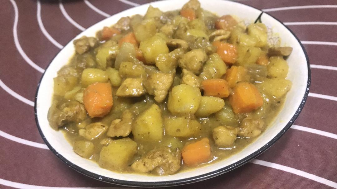咖喱土豆鸡块