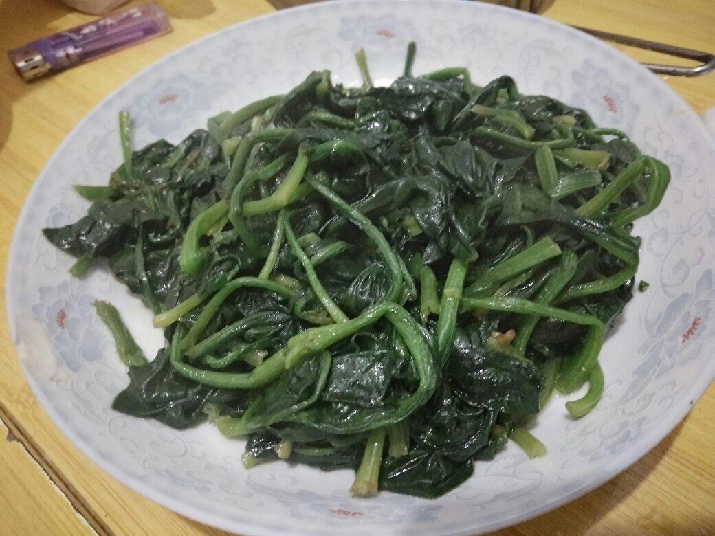 清炒菠菜