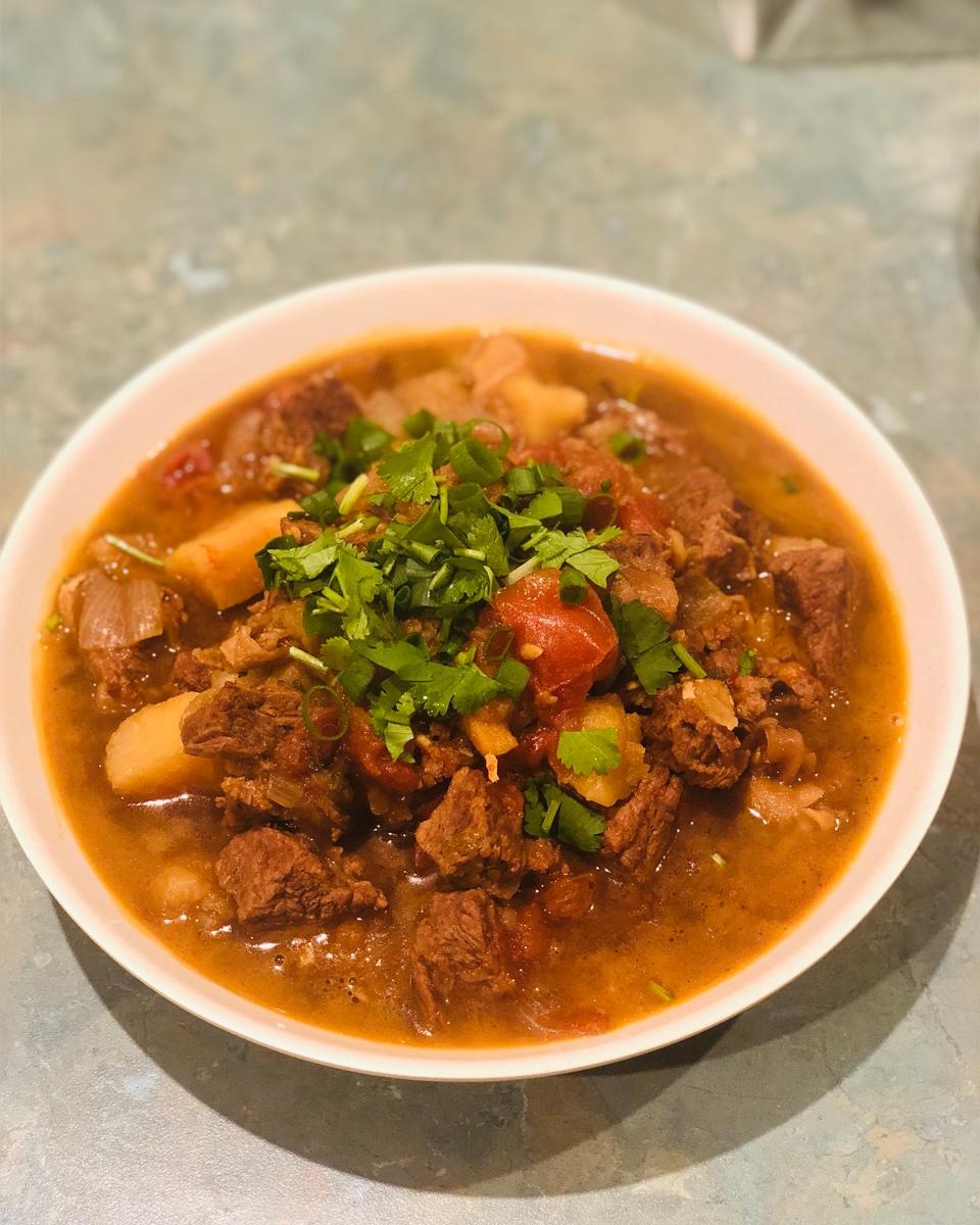 番茄土豆炖牛腩