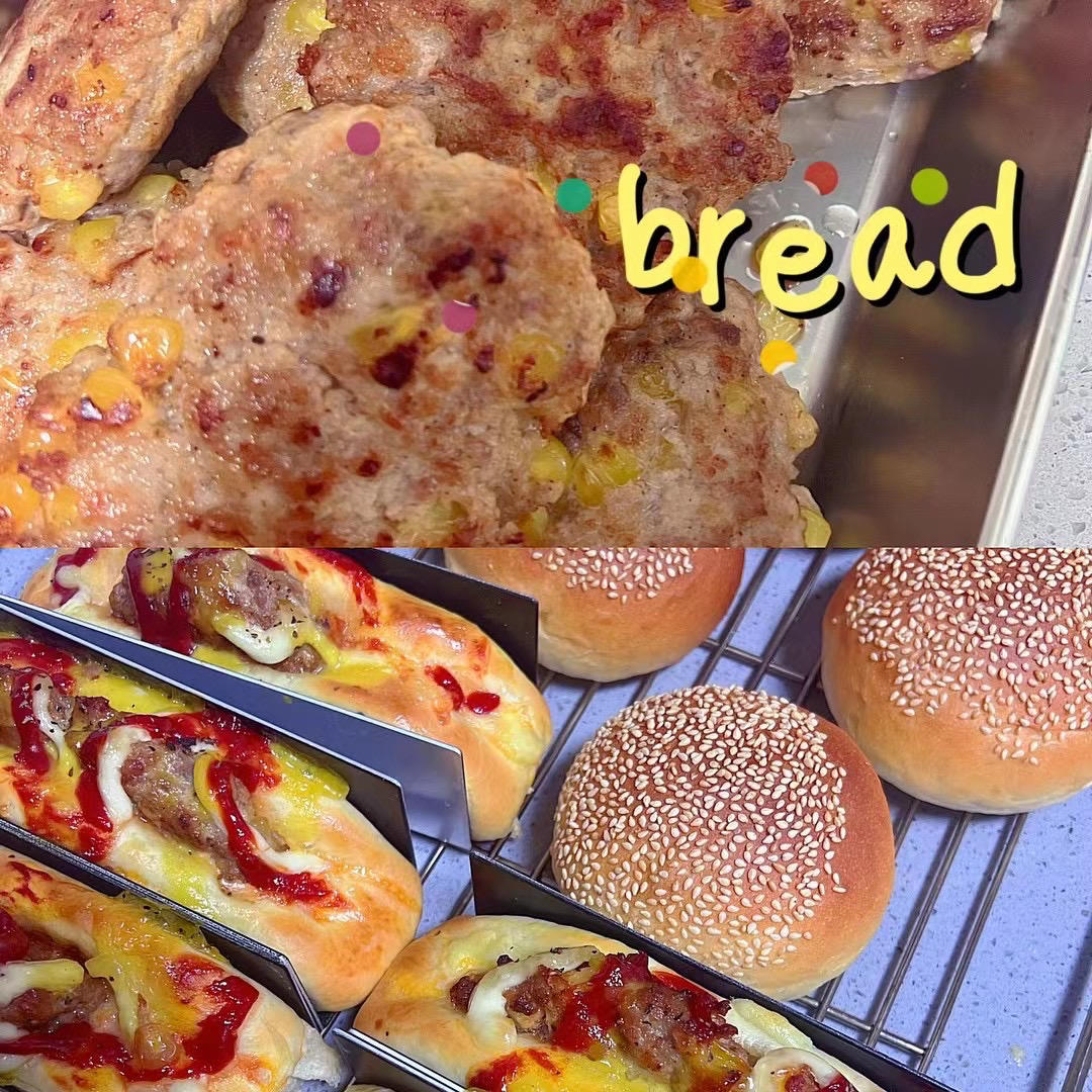 鲜嫩多汁！这个猪扒包好吃哭了，出炉被抢光