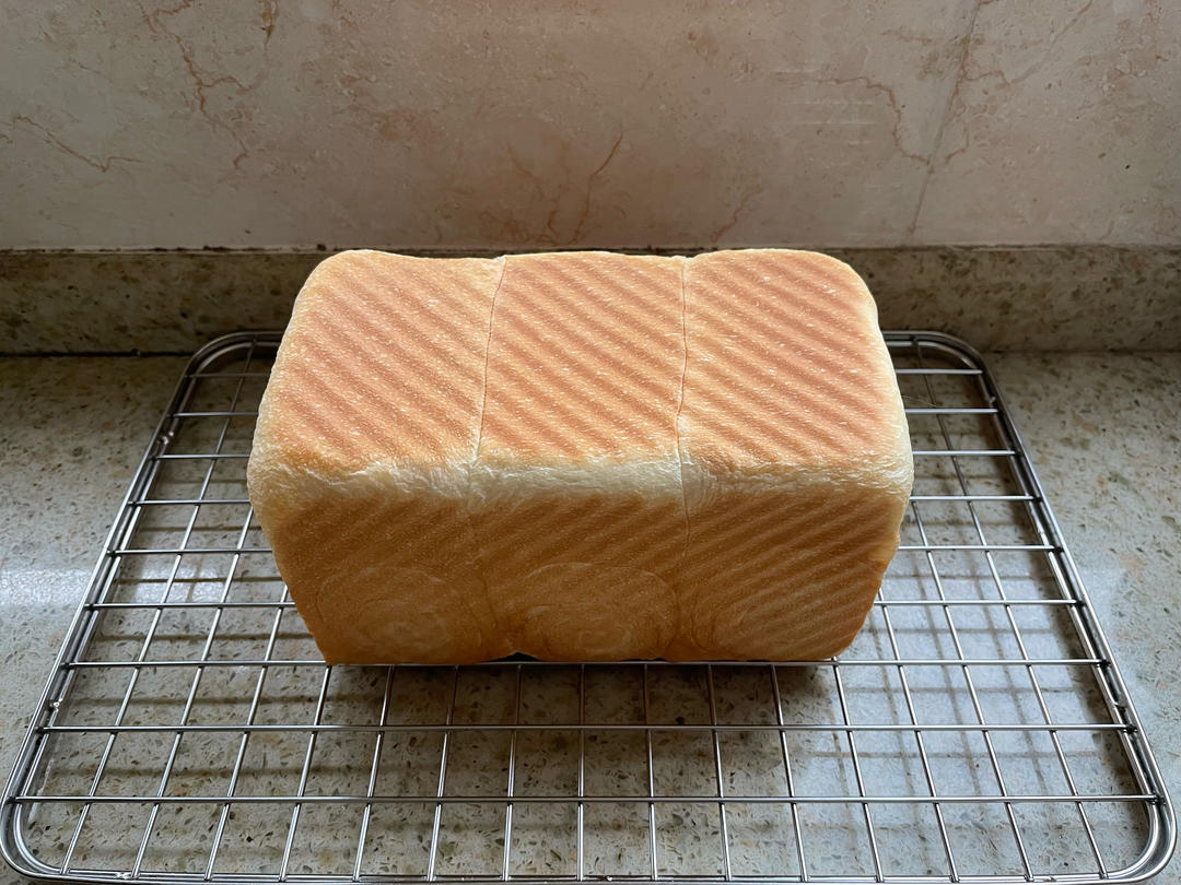 超软拉丝牛奶吐司🍞一次发酵