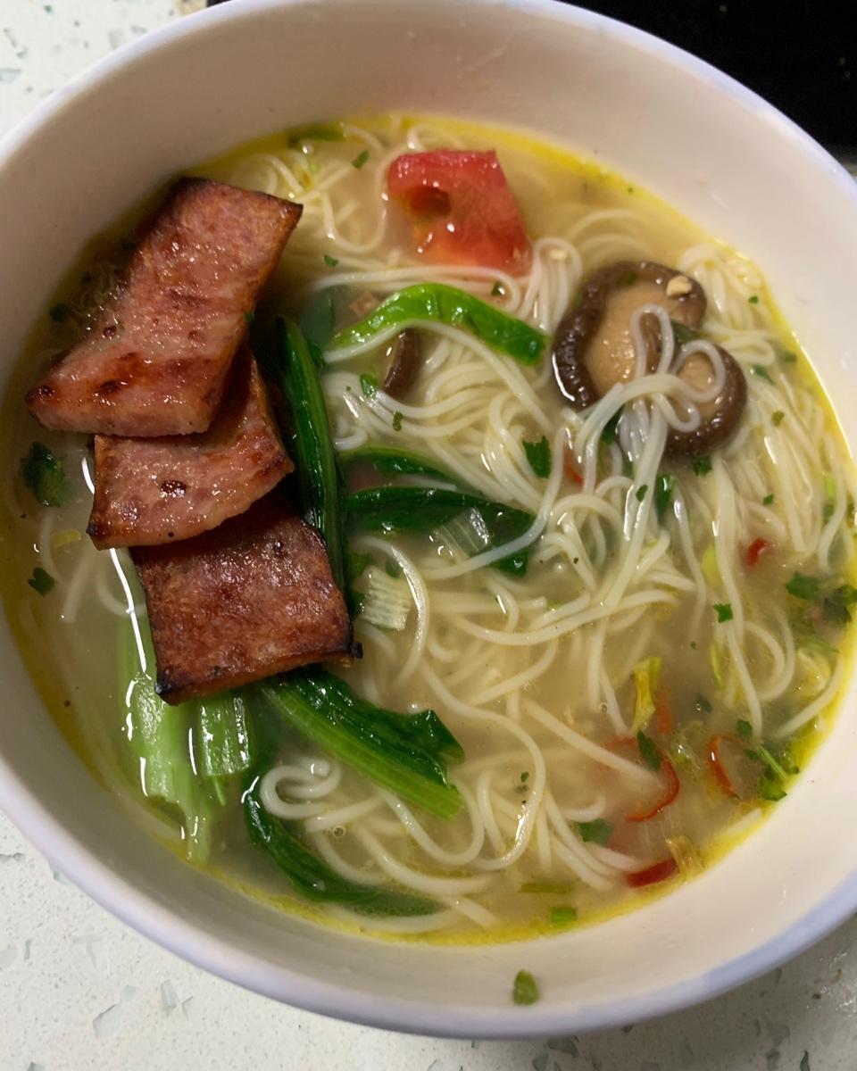 一碗汤面暖身