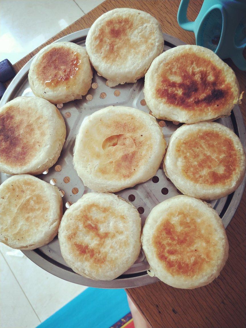 发面油酥小糖饼