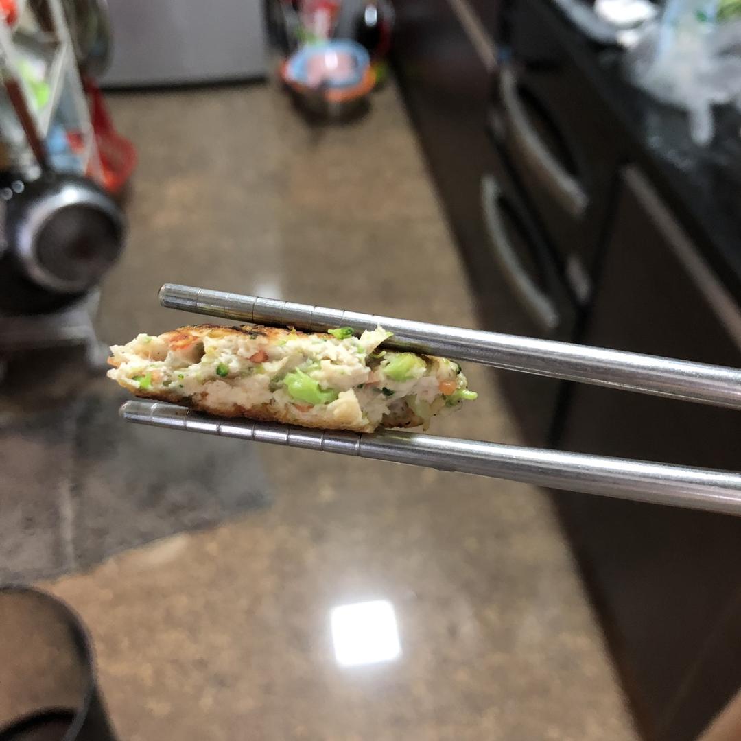 减脂鸡胸肉饼