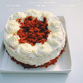 6寸红丝绒蛋糕（美国传统配方）