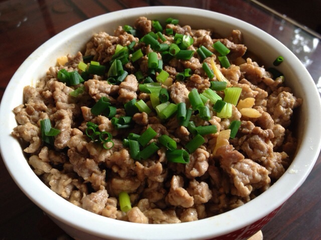 肉末蒸豆腐