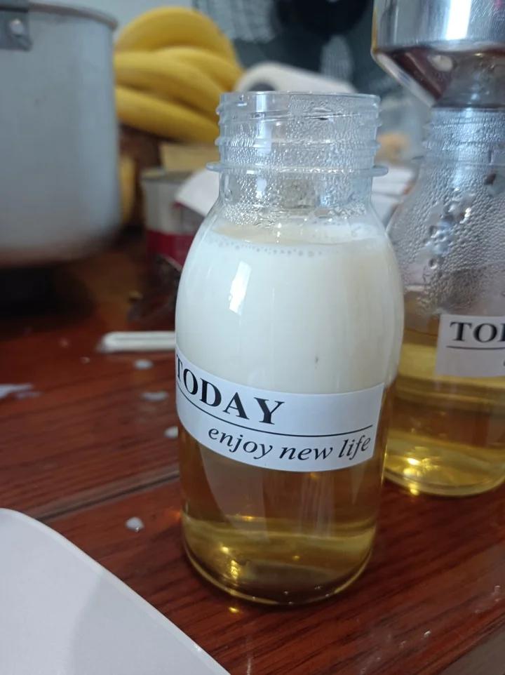 巨好看的水果冻撞奶