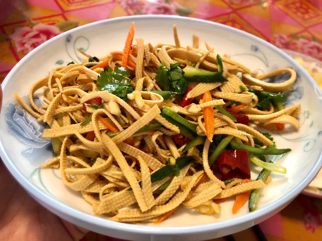 凉拌菜6⃣️-凉拌豆腐丝（简易版）
