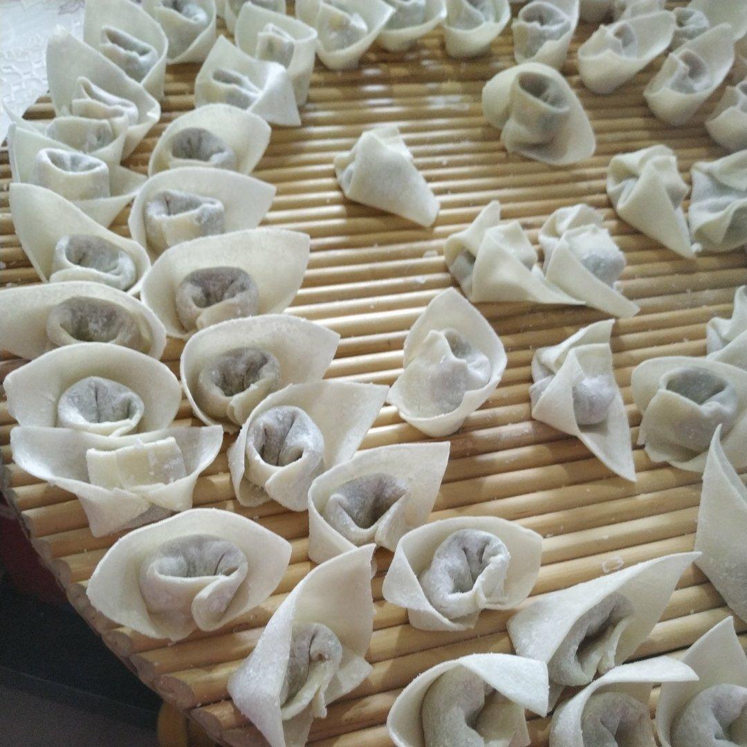 肉不柴的馄饨馅