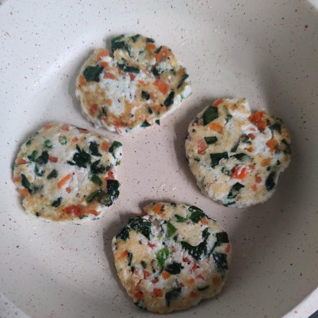 豆腐蔬菜饼 12+宝宝辅食