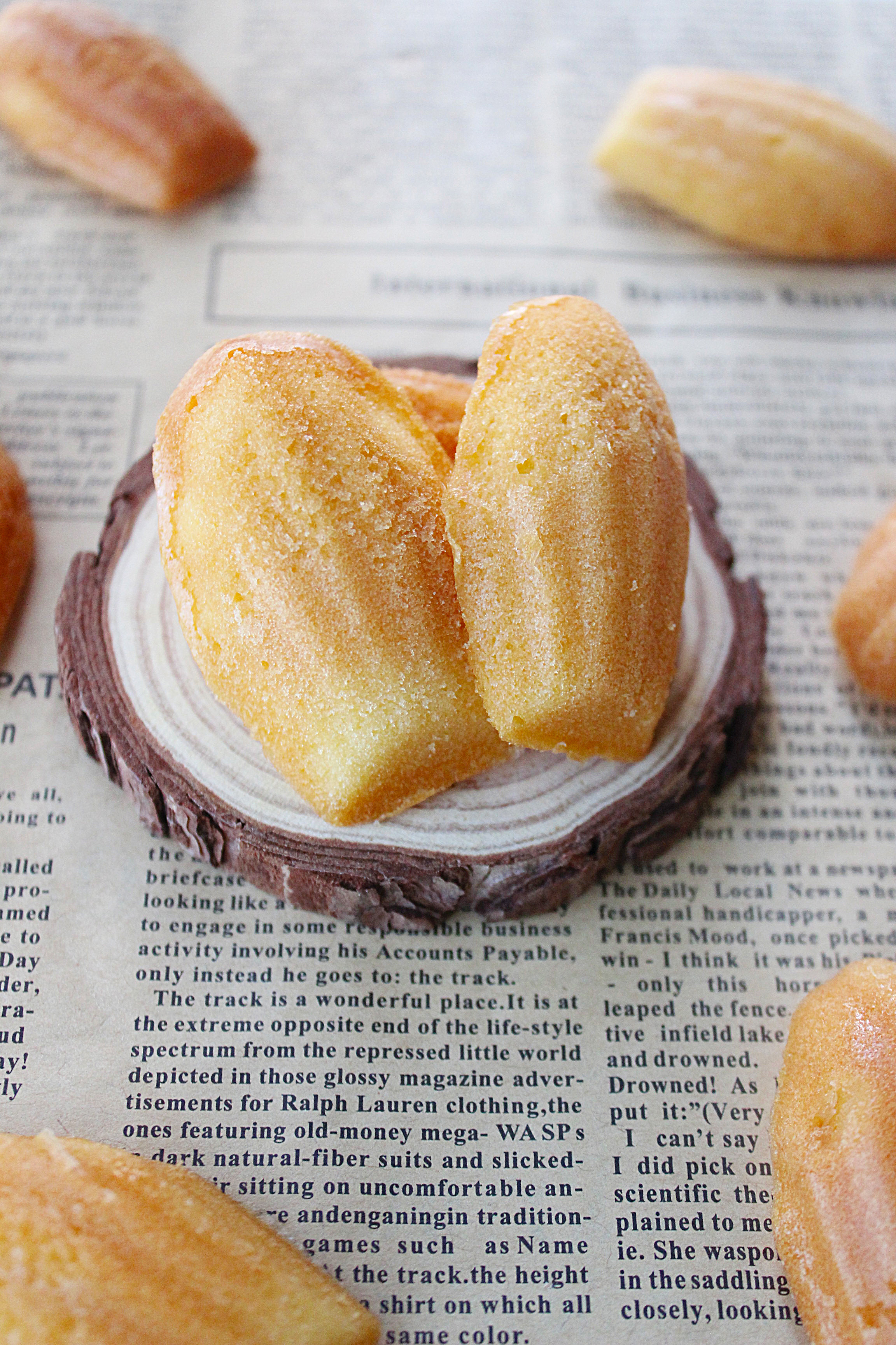 倔强的大肉丸做的香橙玛德琳