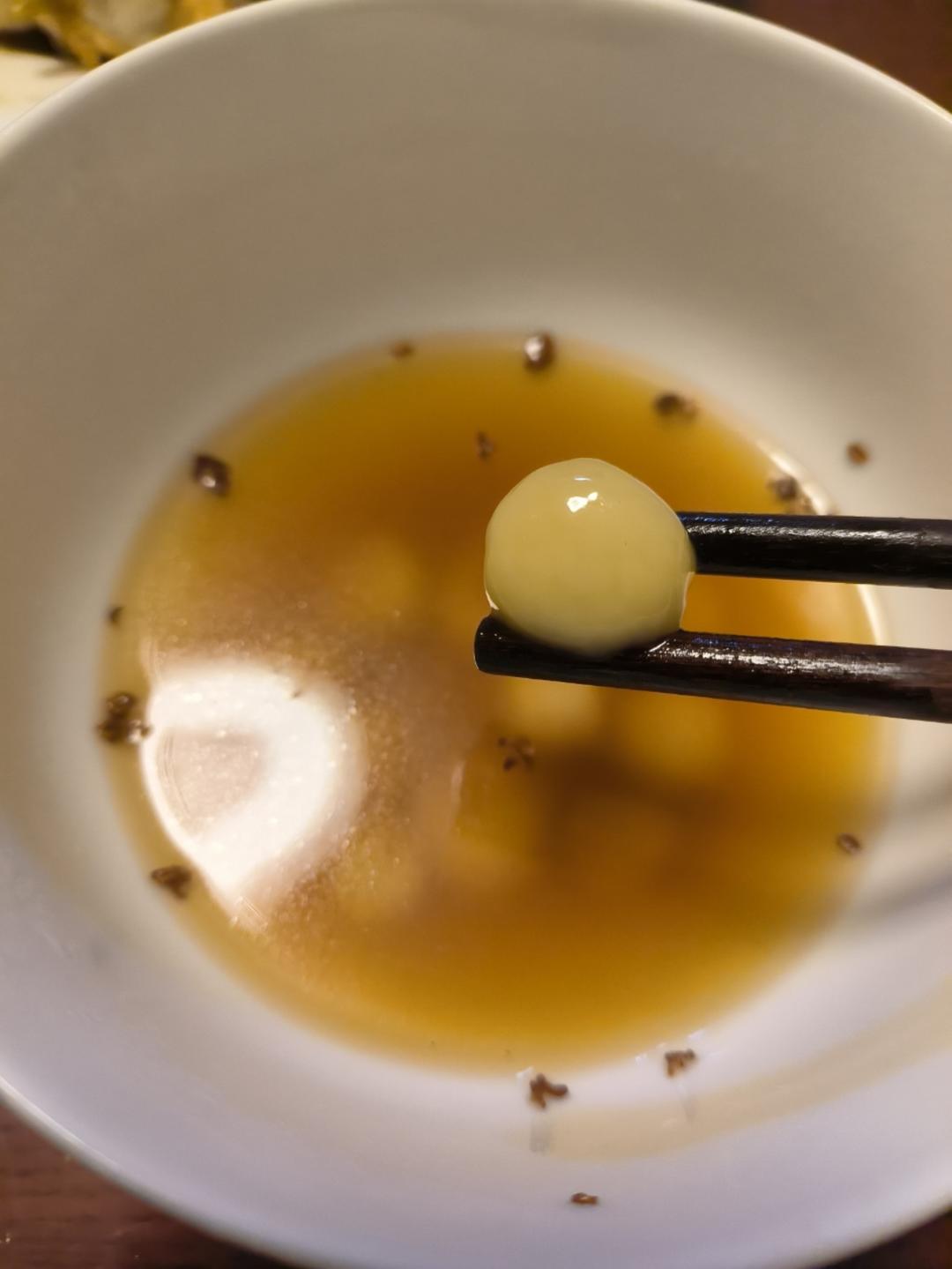 红豆糯米小丸子小汤圆——如何在5分钟内搓好一盘小丸子