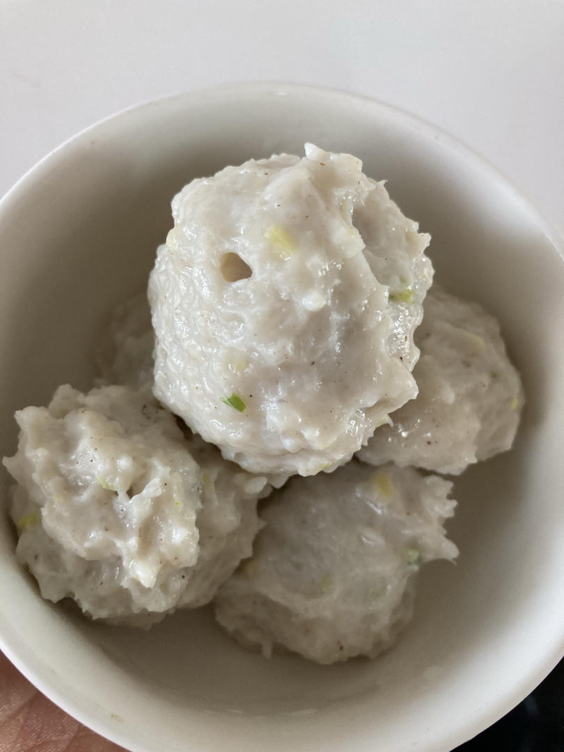 自制清蒸鱼丸（系列四）