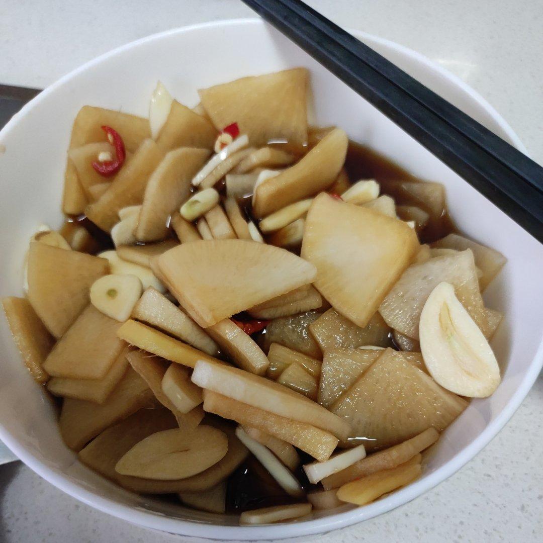 腌白萝卜