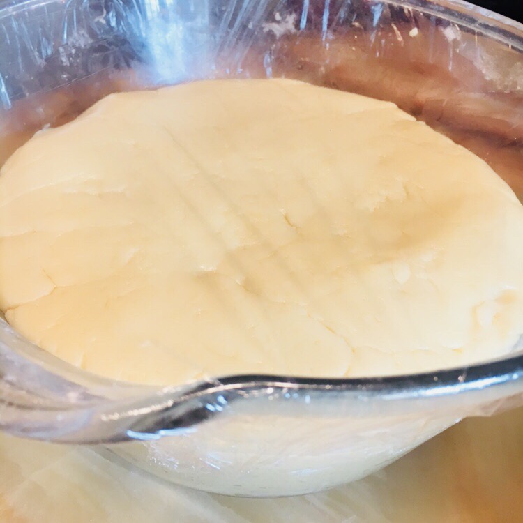 奶黄月饼(猪油，麦芽糖版本)的做法 步骤17