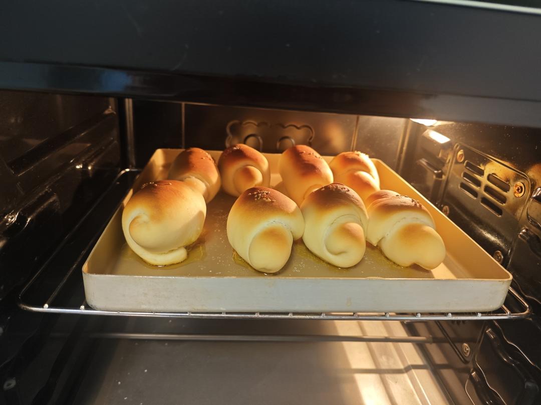 一次发酵‼️无需手套膜‼️低糖少油版日式海盐卷