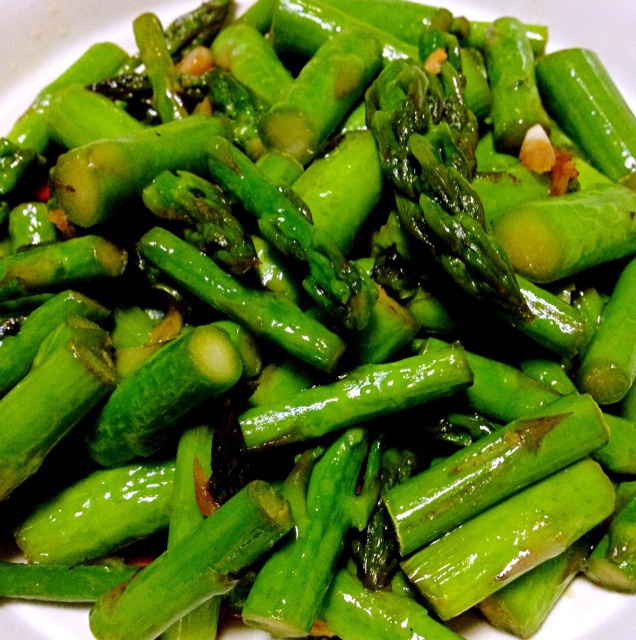 清炒芦笋